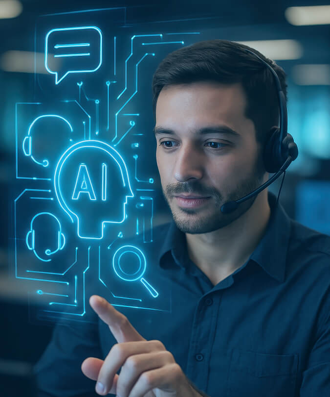 Automatize processos, reduza custos e aumente a produtividade com soluções de Inteligência Artificial sob medida para sua empresa.